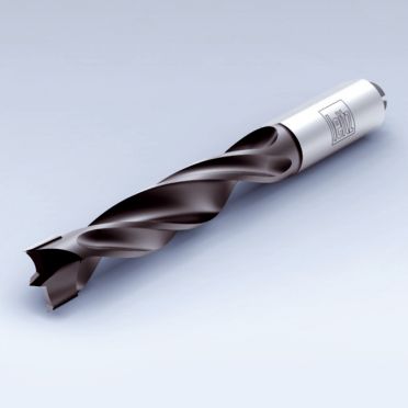 Dowel drill, shank 10 mm, GL 70 mm, with heel, Z 2 / V 2