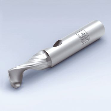 Spiral finishing router cutter, HW-solid, Z 1, short design